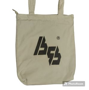Beige Tote Bag - Type Logo 1696